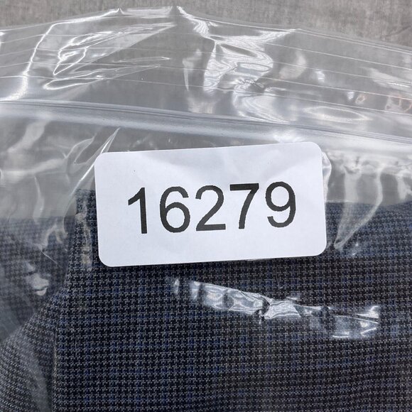 Lauren Ralph Lauren Pants Men 36W x 34L Black Blue Houndstooth Check Dress Caree - Picture 13 of 13